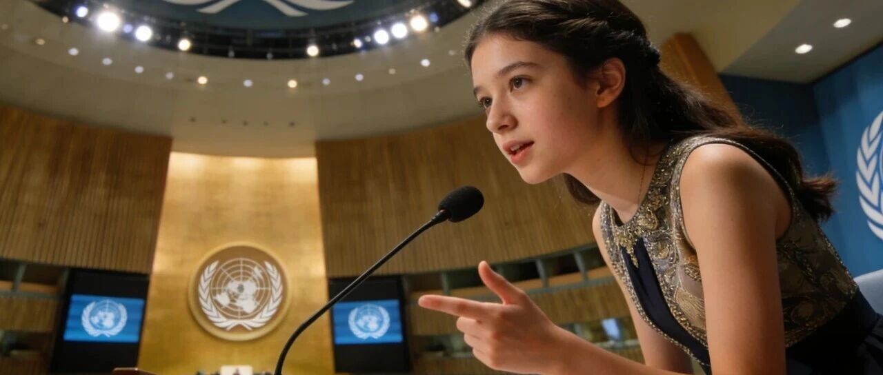 那个曾遭遇校园霸凌的16岁少女，今天站上了联合国演讲台
